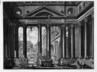 Zweites Frontispiz für 4 Bände